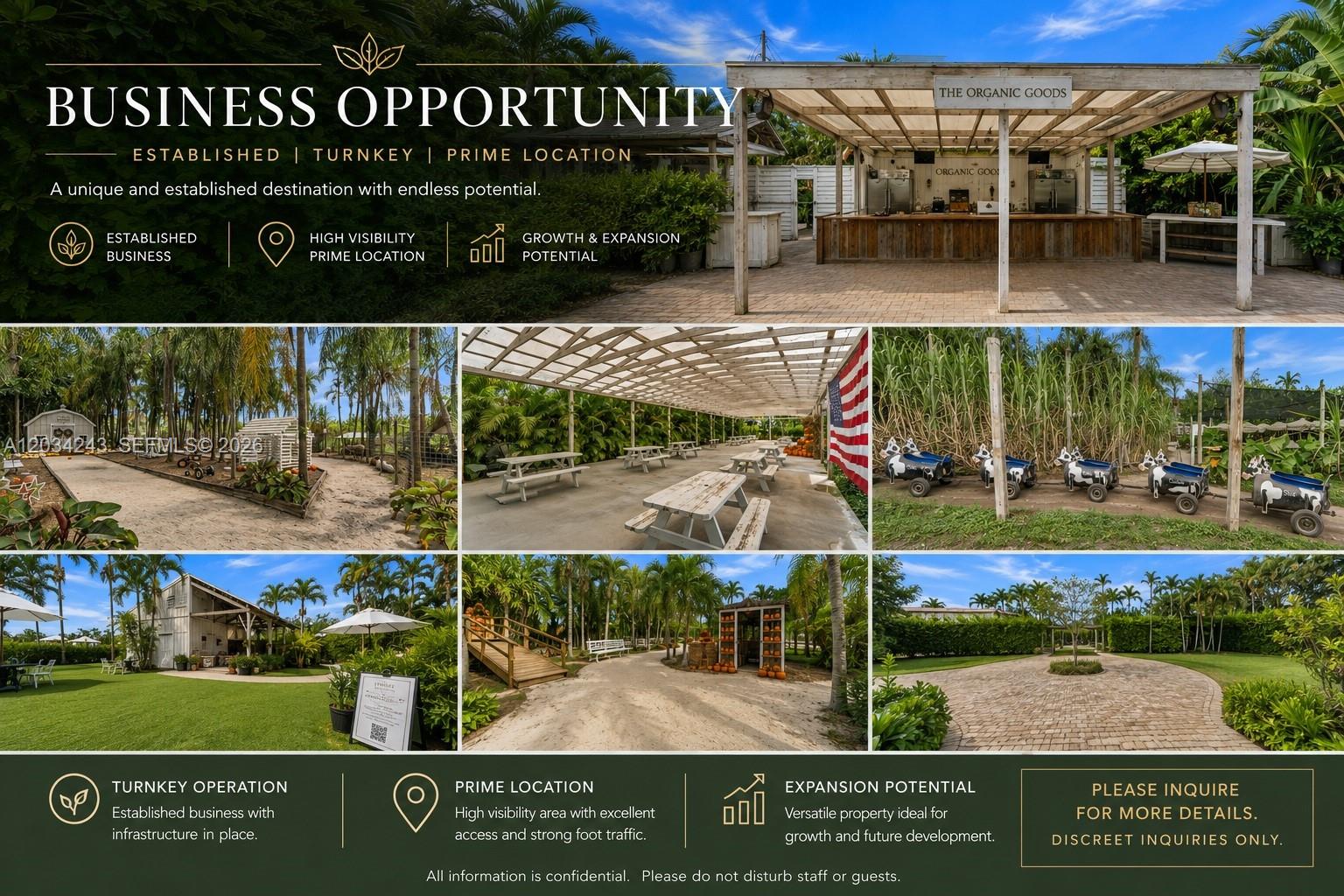 Thriving Agritourism and Event Venue with Strong Brand Recognition