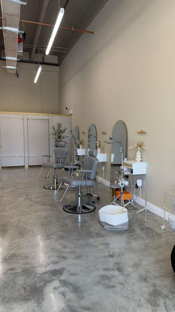 Complete Beauty Studio Assets with Modern Reception and Treatment Stations