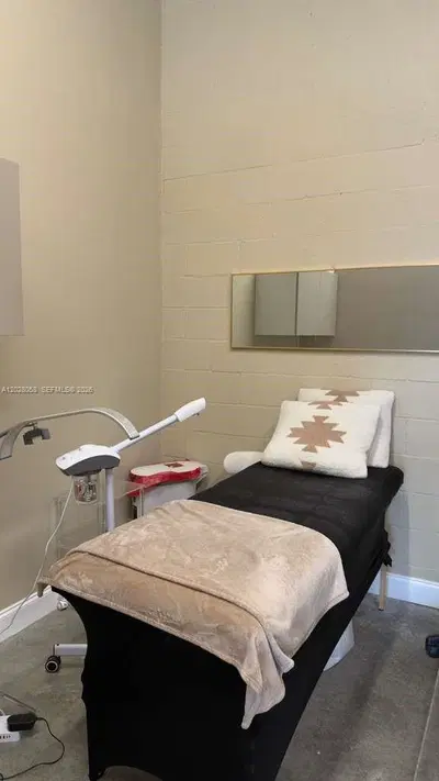 Complete Beauty Studio Assets with Modern Reception and Treatment Stations