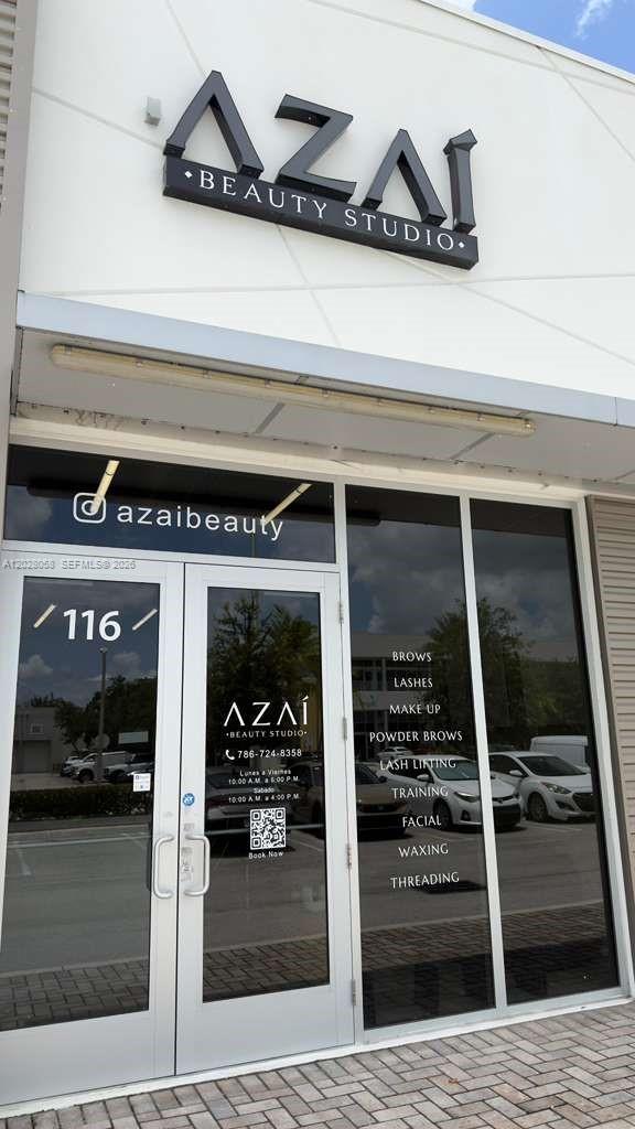 Complete Beauty Studio Assets with Modern Reception and Treatment Stations