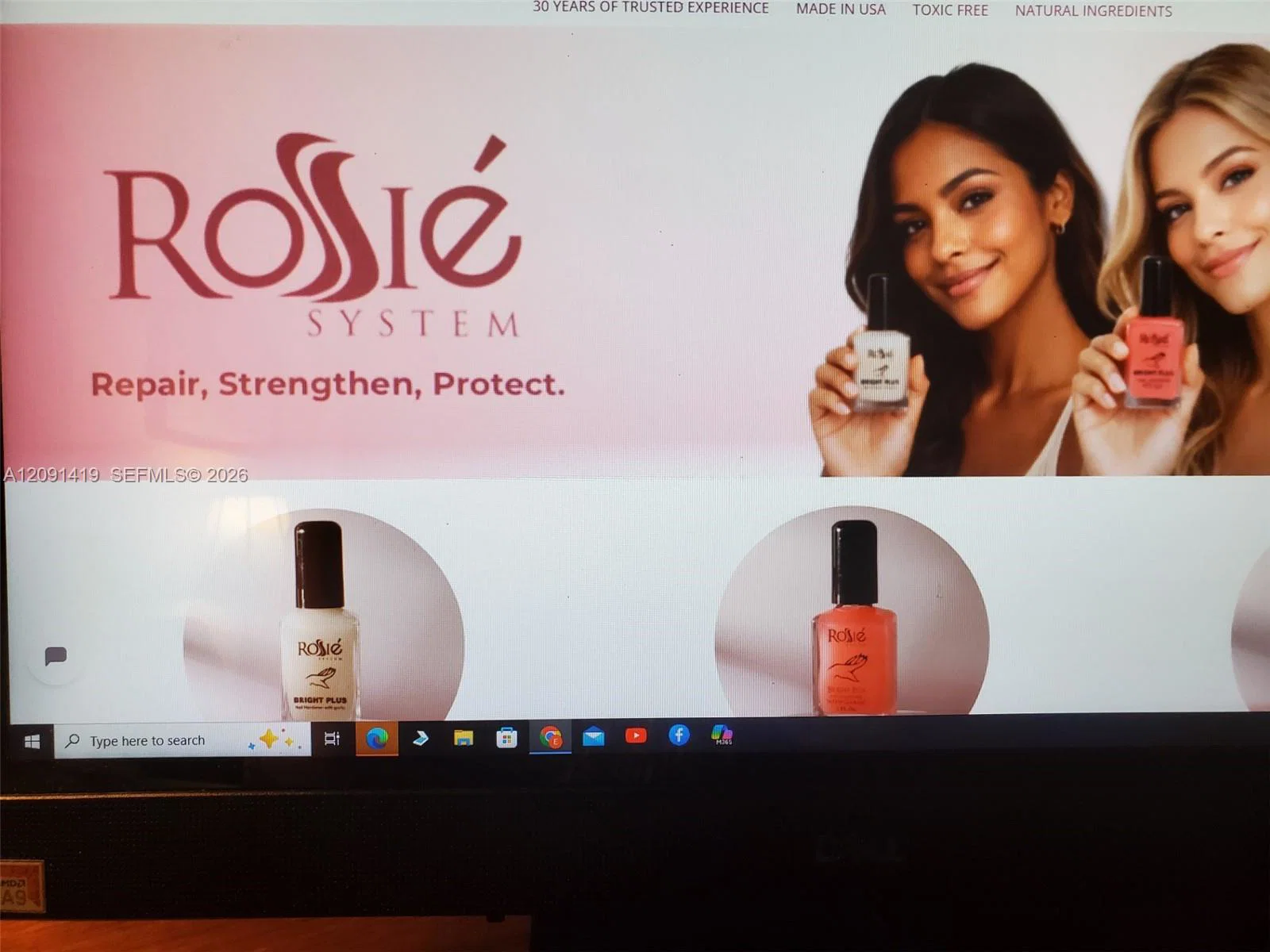 Established Nail Product Brand with Strong Retail Placement