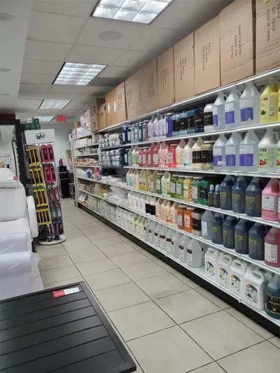 Complete Beauty Supply Store Assets with Website and Social Media