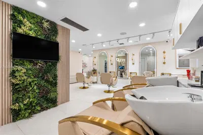 Turnkey Beauty Salon and Barbershop with Versatile Layout