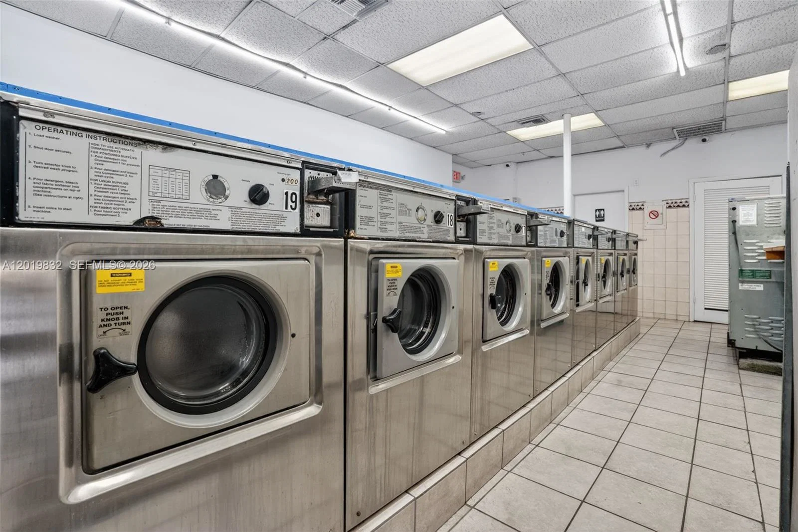 Established Coin Laundry with Strong Commercial Accounts