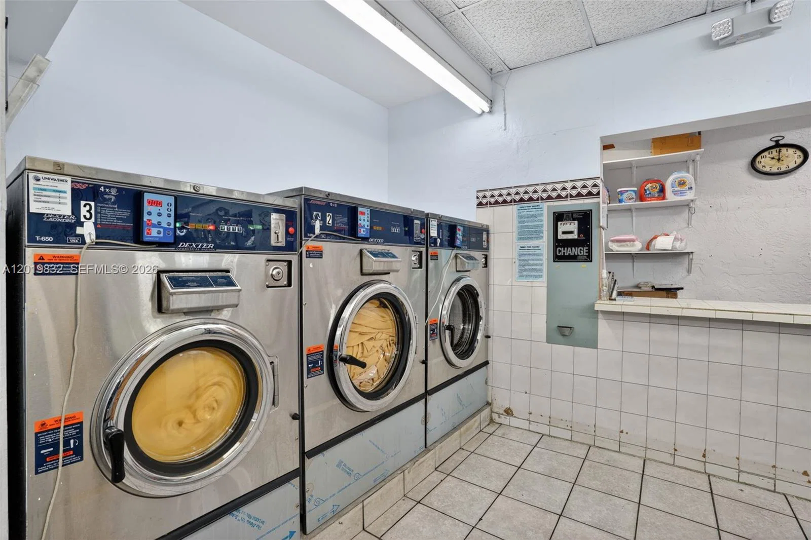 Established Coin Laundry with Strong Commercial Accounts