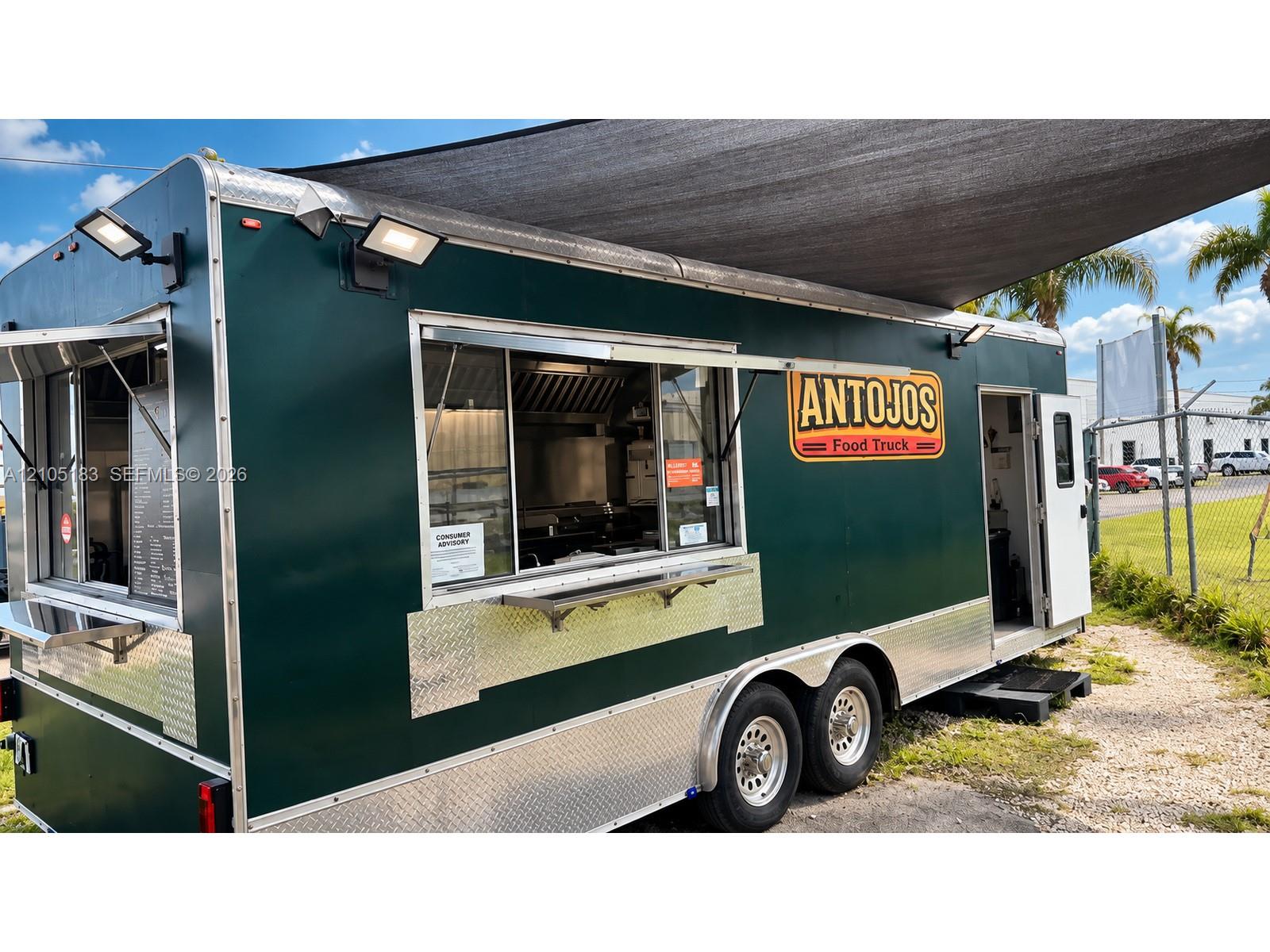 Complete 24 Foot Food Truck with Commercial Grade Equipment