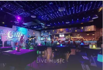 Vibrant Restaurant and Lounge with Entertainment Stage and Liquor License