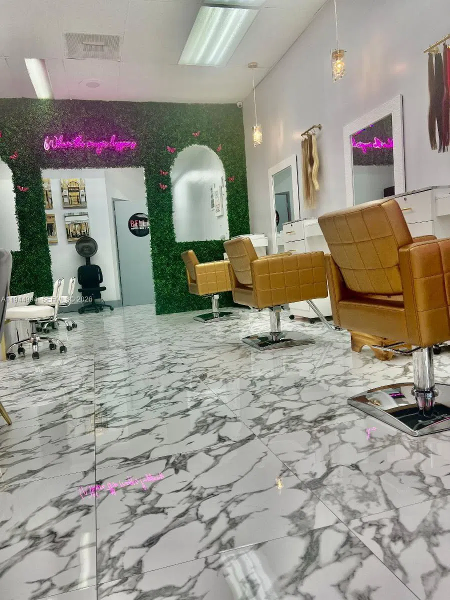 Turnkey Beauty Salon in a High Traffic Location