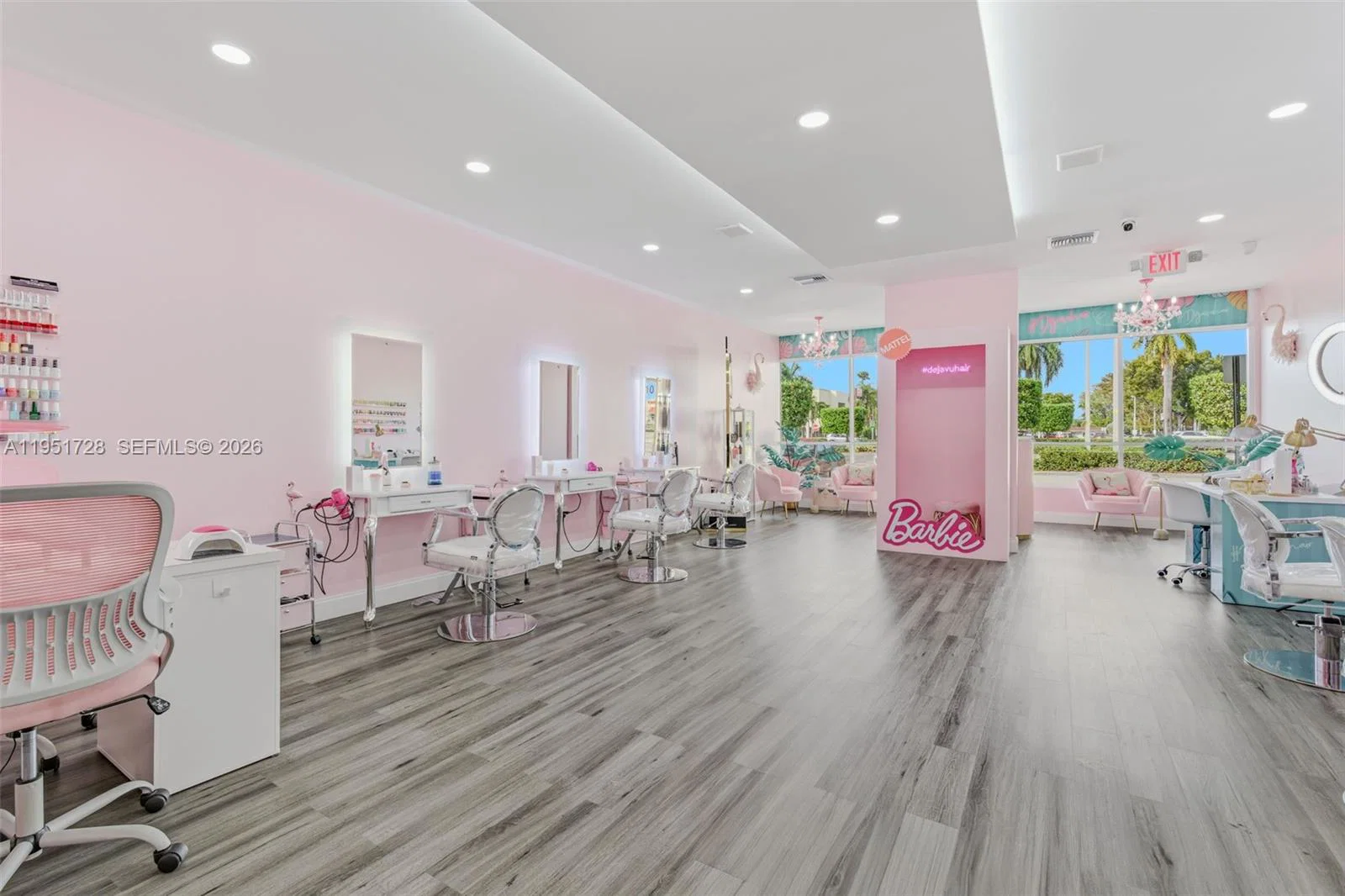 Turnkey Hair Salon with High End Finishes