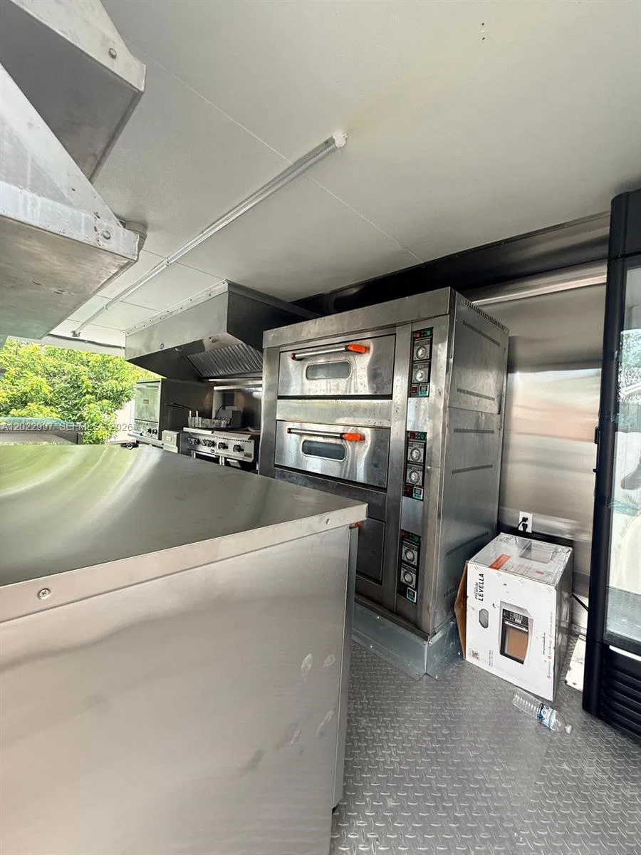 Brand New Food Truck with Mini Split System and Pizza Oven