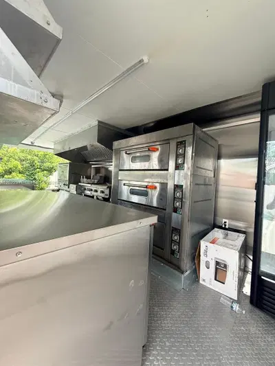 Brand New Food Truck with Mini Split System and Pizza Oven