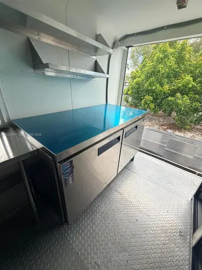 Brand New Food Truck with Mini Split System and Pizza Oven