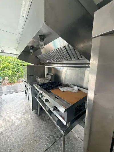 Brand New Food Truck with Mini Split System and Pizza Oven