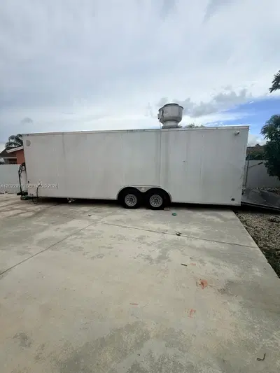Brand New Food Truck with Mini Split System and Pizza Oven