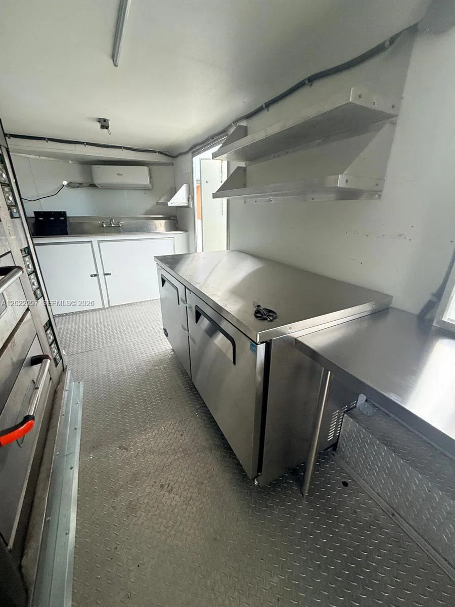 Brand New Food Truck with Mini Split System and Pizza Oven