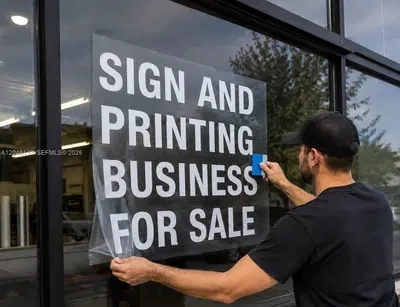 Established Commercial Print  Sign Business with Strong Community Presence