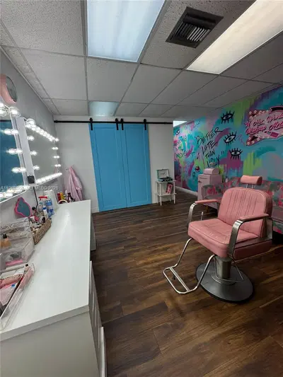 Boutique Hair Salon and Barber Shop with High Visibility