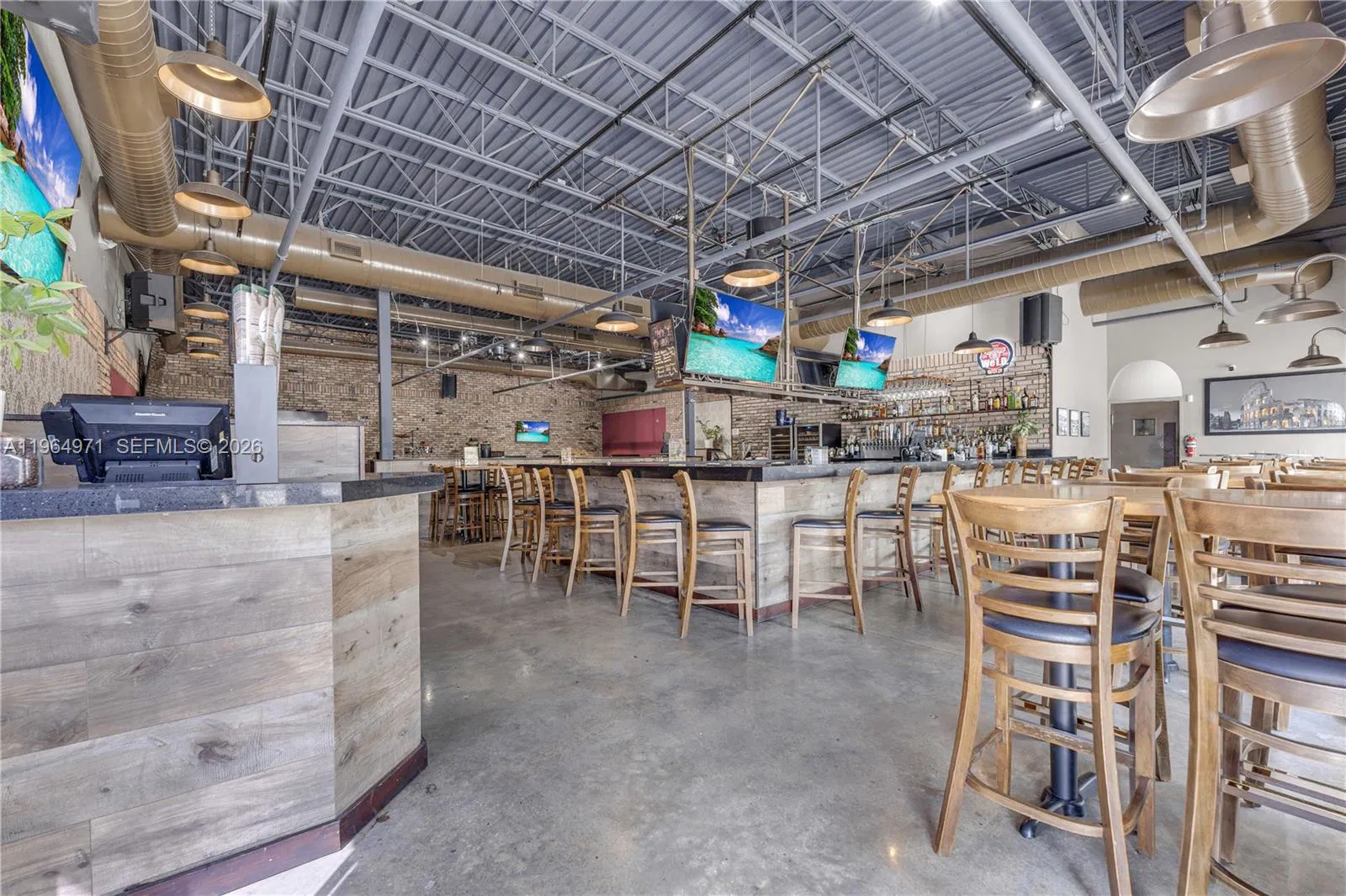 Complete Restaurant and Bar Equipment Package with Entertainment Stage