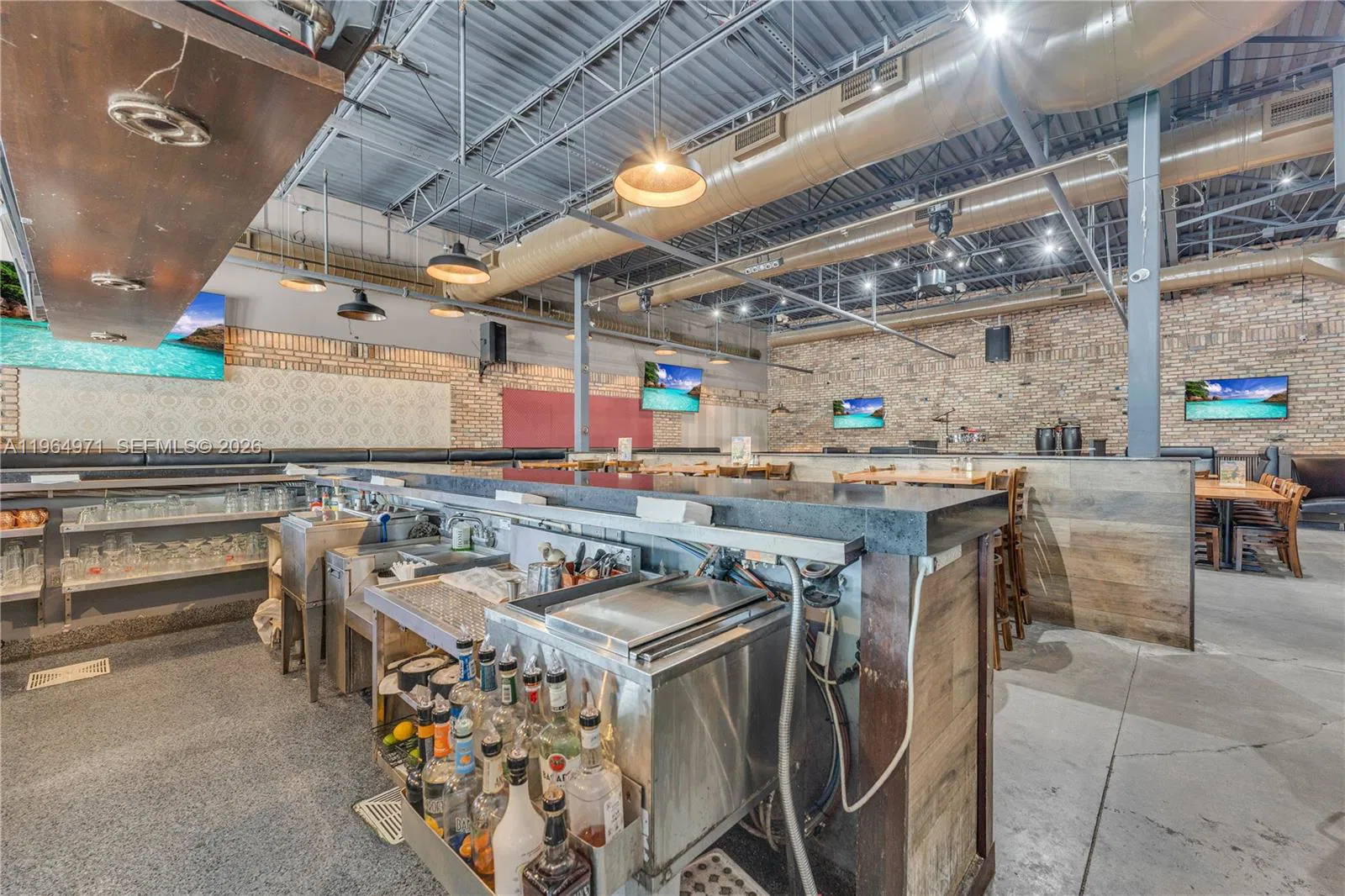 Complete Restaurant and Bar Equipment Package with Entertainment Stage