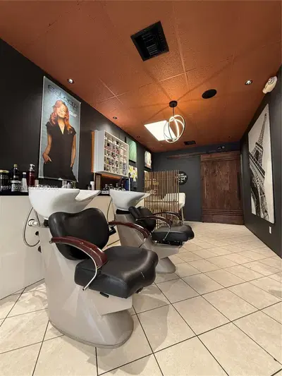 Complete Hair Salon Equipment Package with High End Stations