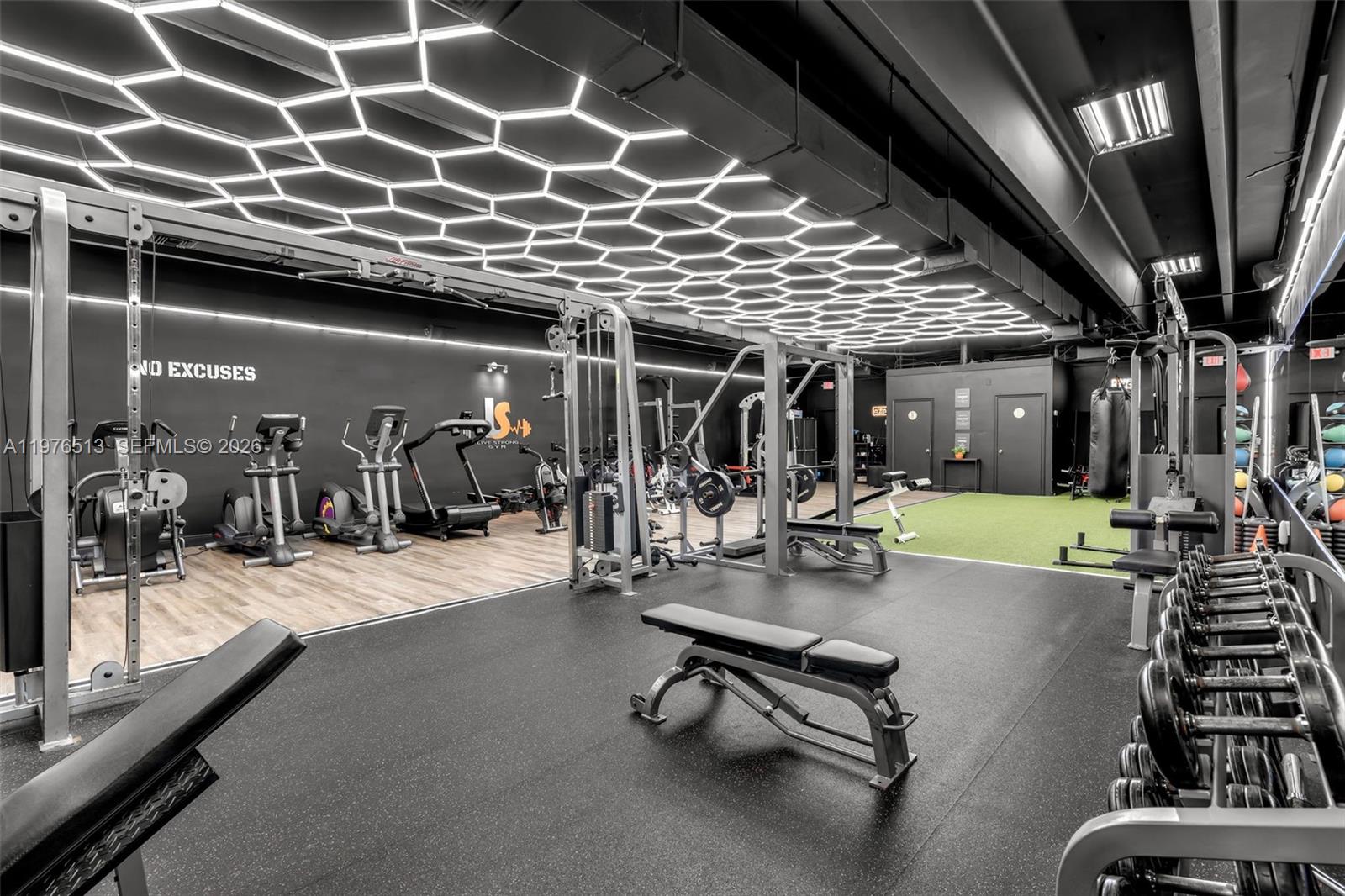 Complete Gym Equipment Package with Premium Finishes