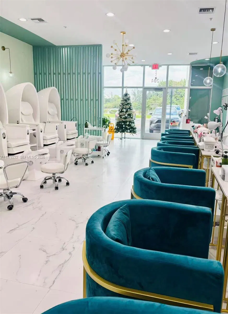 Turnkey Nail Salon with Over 3,200 Registered Clients