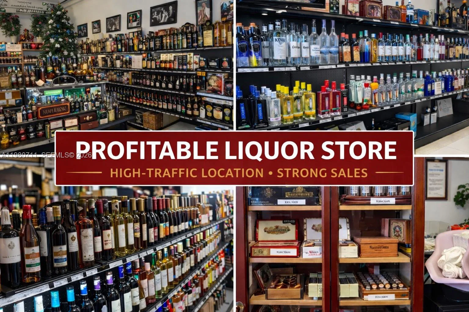 Complete Liquor Store Asset Package with 4COP License