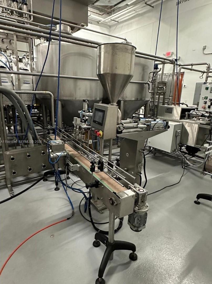 Complete Food Manufacturing Facility with Modern Stainless Steel Equipment