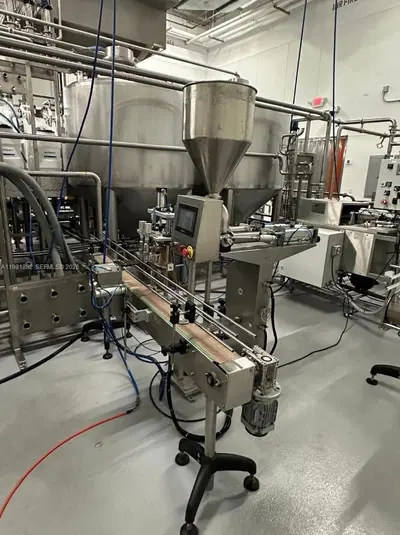 Complete Food Manufacturing Facility with Modern Stainless Steel Equipment