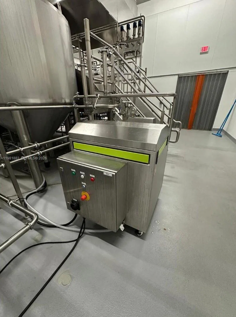 Complete Food Manufacturing Facility with Modern Stainless Steel Equipment