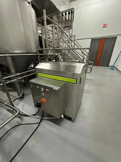 Complete Food Manufacturing Facility with Modern Stainless Steel Equipment