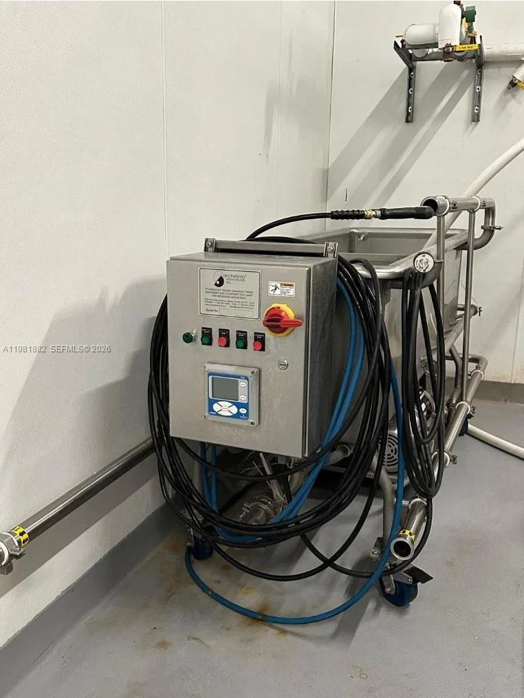 Complete Food Manufacturing Facility with Modern Stainless Steel Equipment