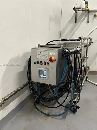 Complete Food Manufacturing Facility with Modern Stainless Steel Equipment