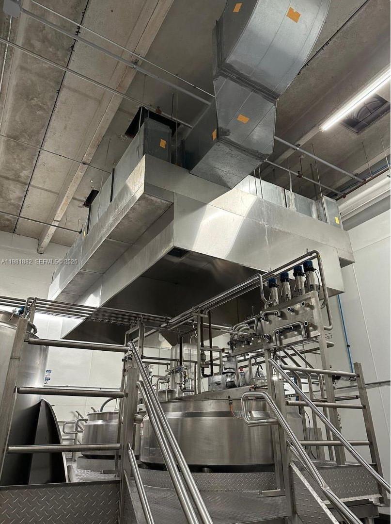 Complete Food Manufacturing Facility with Modern Stainless Steel Equipment