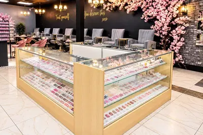 Complete Nail Salon Equipment Package with Beer  Wine License