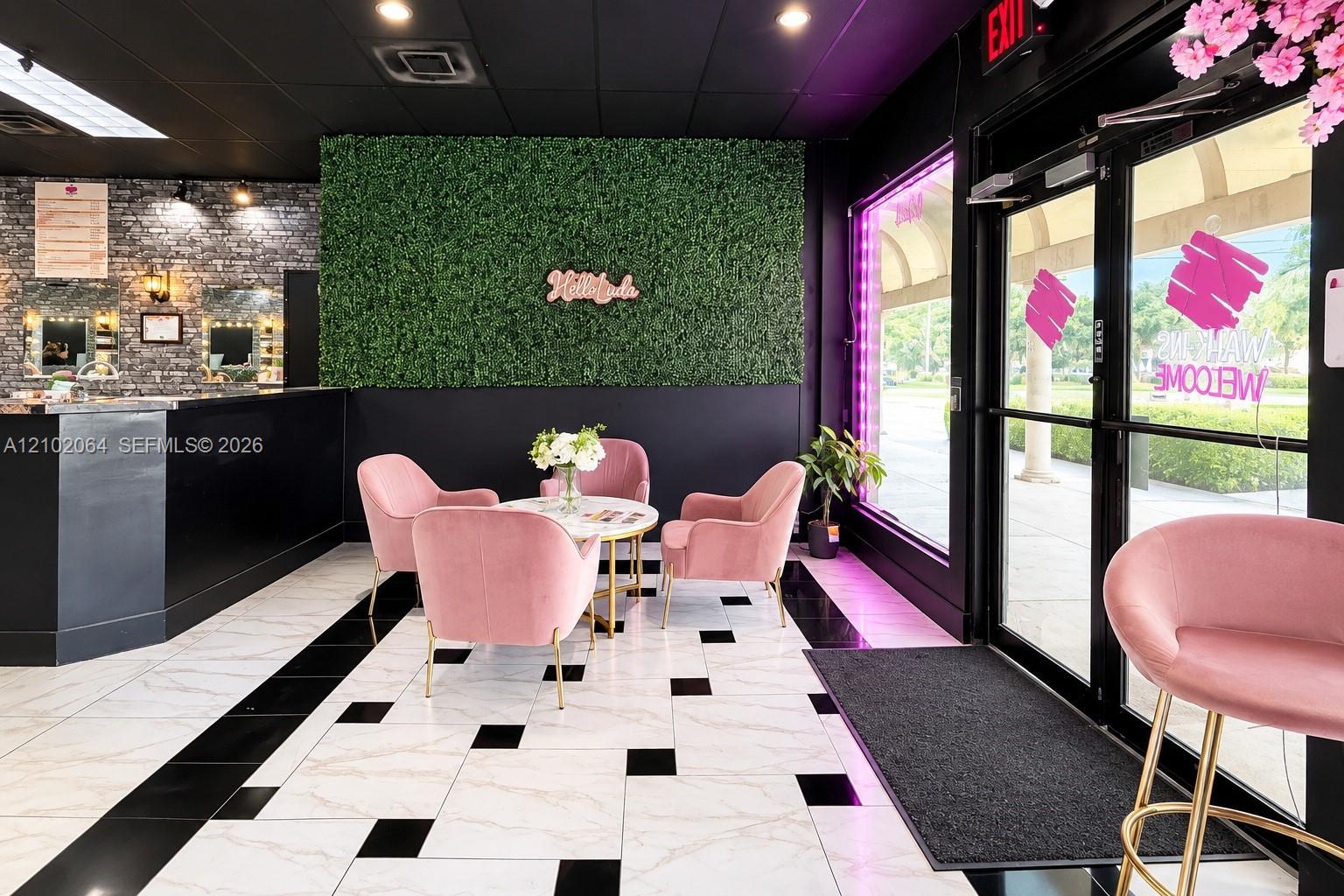 Complete Nail Salon Equipment Package with Beer  Wine License
