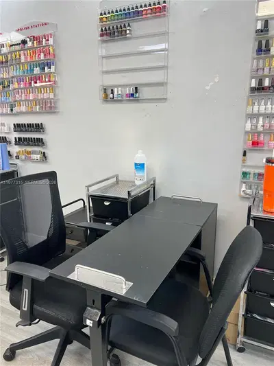 Complete Beauty Salon Equipment Package with Multiple Service Stations