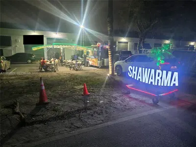 Complete Food Truck and Dining Area Asset Package