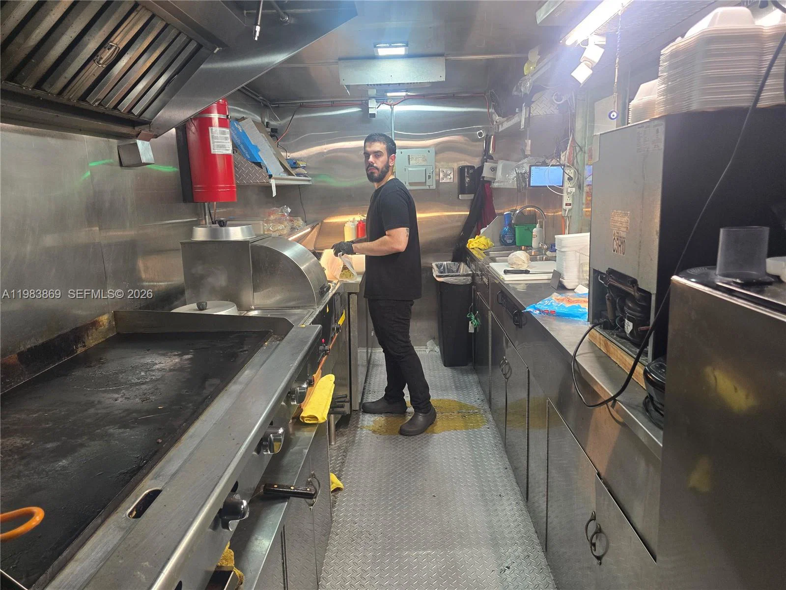 Complete Food Truck and Dining Area Asset Package