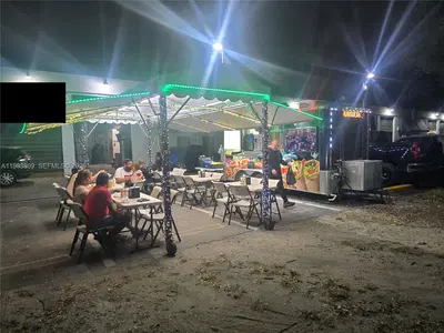 Complete Food Truck and Dining Area Asset Package