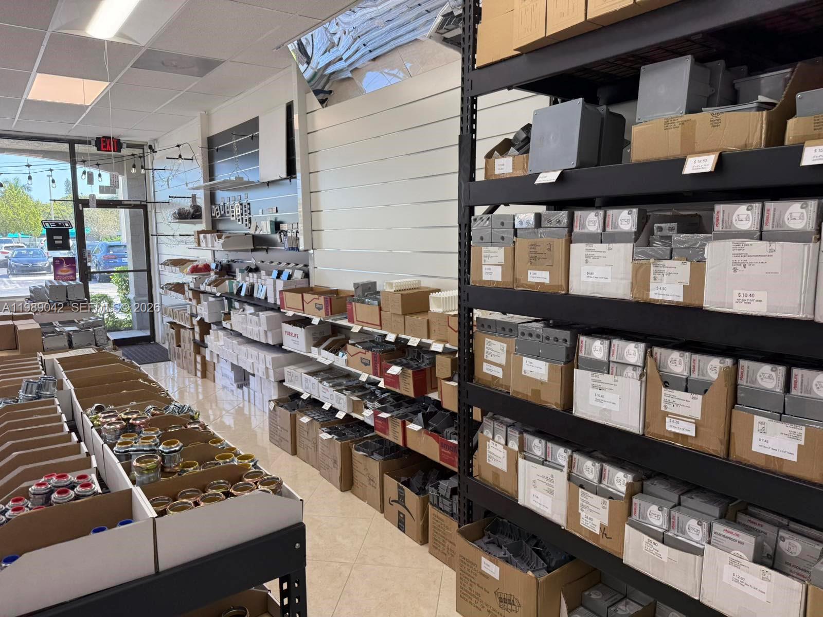 Turnkey Electrical Supply Store with Prime Commercial Location