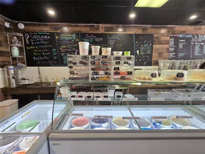 Established Ice Cream and Boba Tea Shop in Growing Shopping Center