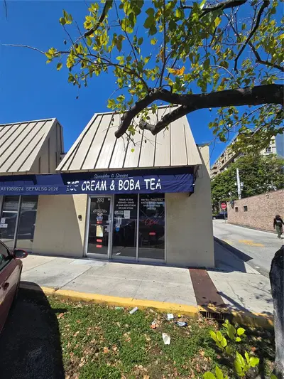 Established Ice Cream and Boba Tea Shop in Growing Shopping Center
