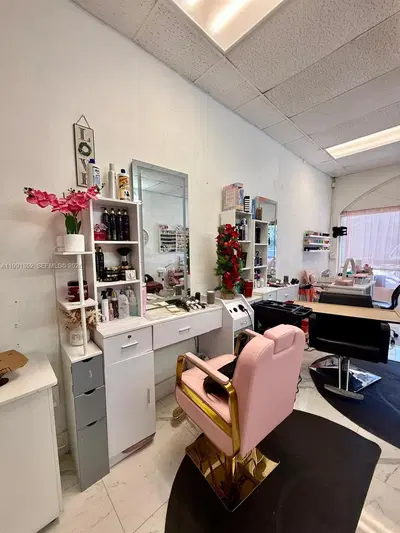 Complete Hair Salon Equipment Package with Rented Stations