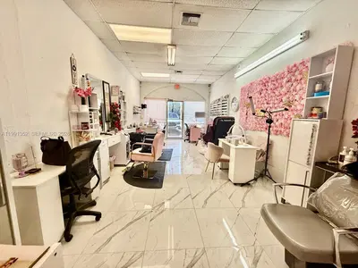 Complete Hair Salon Equipment Package with Rented Stations