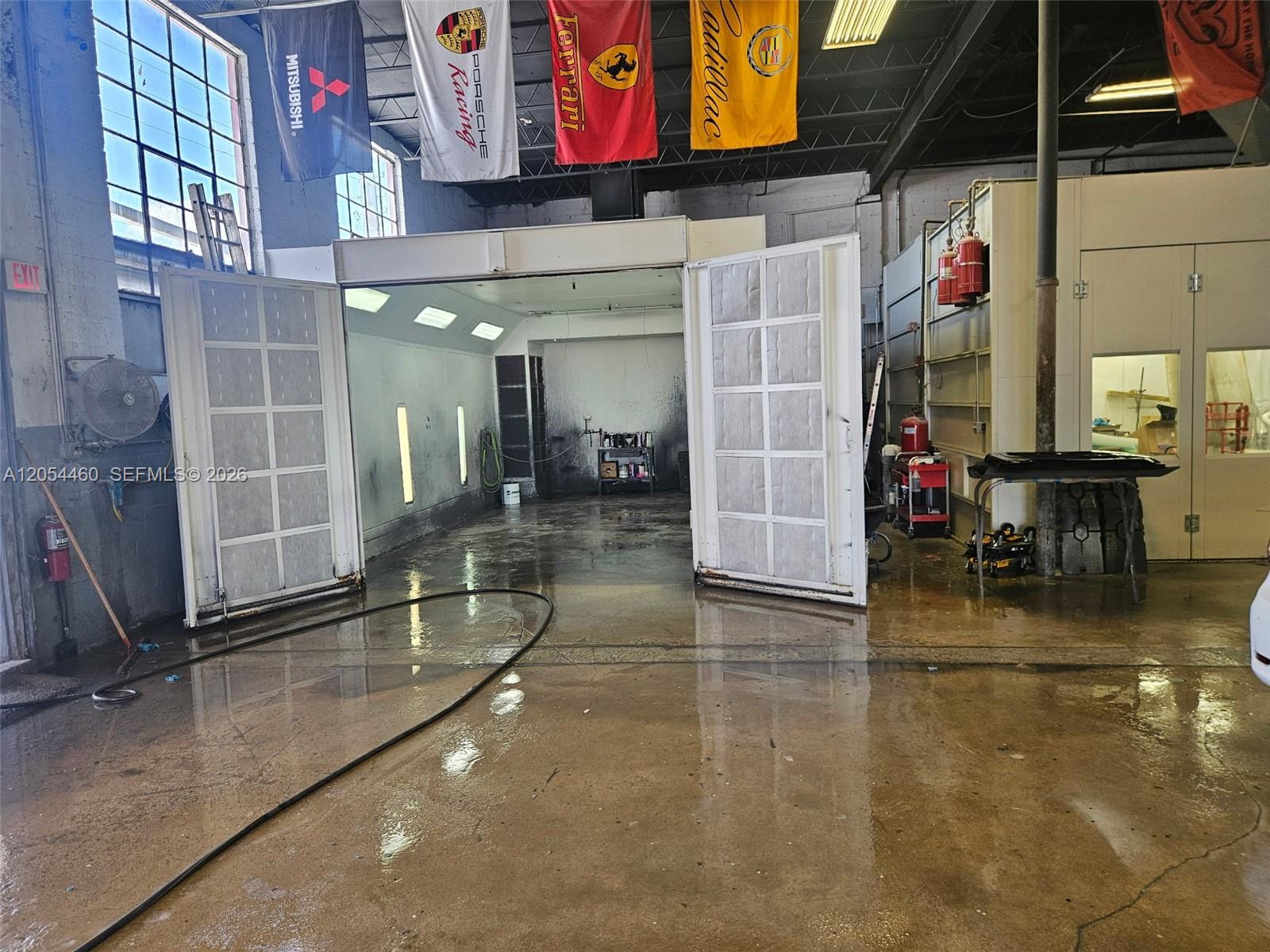 Profitable Auto Body Shop with Two Professional Spray Booths