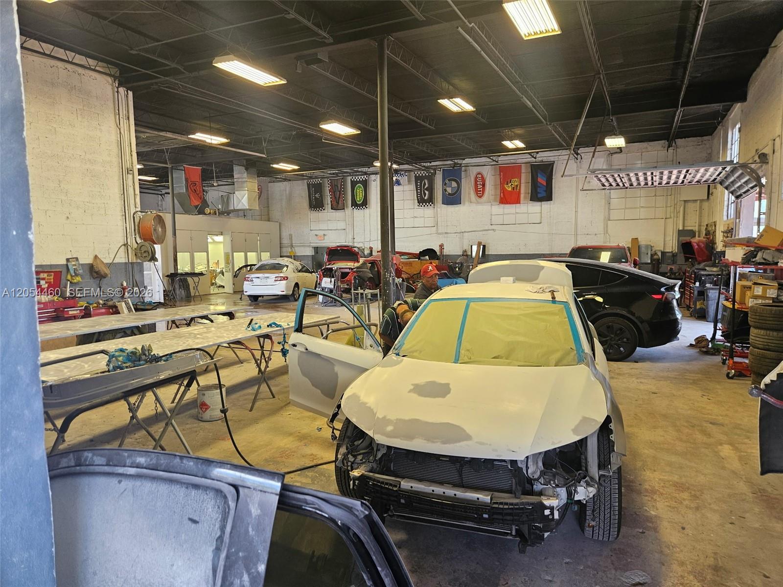 Profitable Auto Body Shop with Two Professional Spray Booths