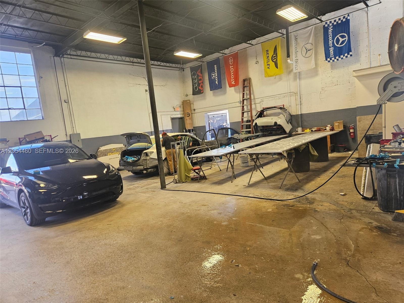 Profitable Auto Body Shop with Two Professional Spray Booths