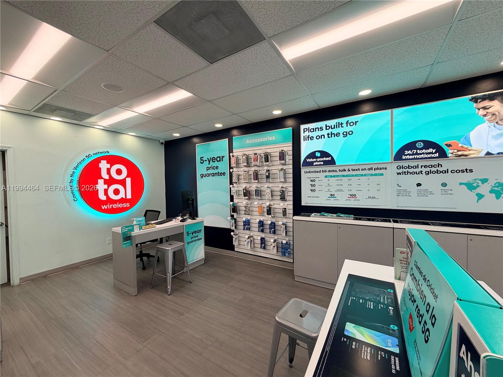 Turnkey Mobile Phone Sales Repair with Established Lease