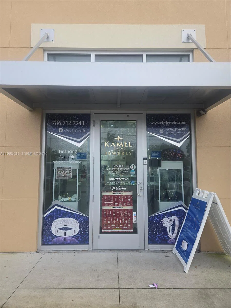 Turnkey Jewelry Store with Fully Equipped Repair Workshop